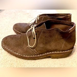 Guido Mocasines men’s size 10.5 leather lace up shoes